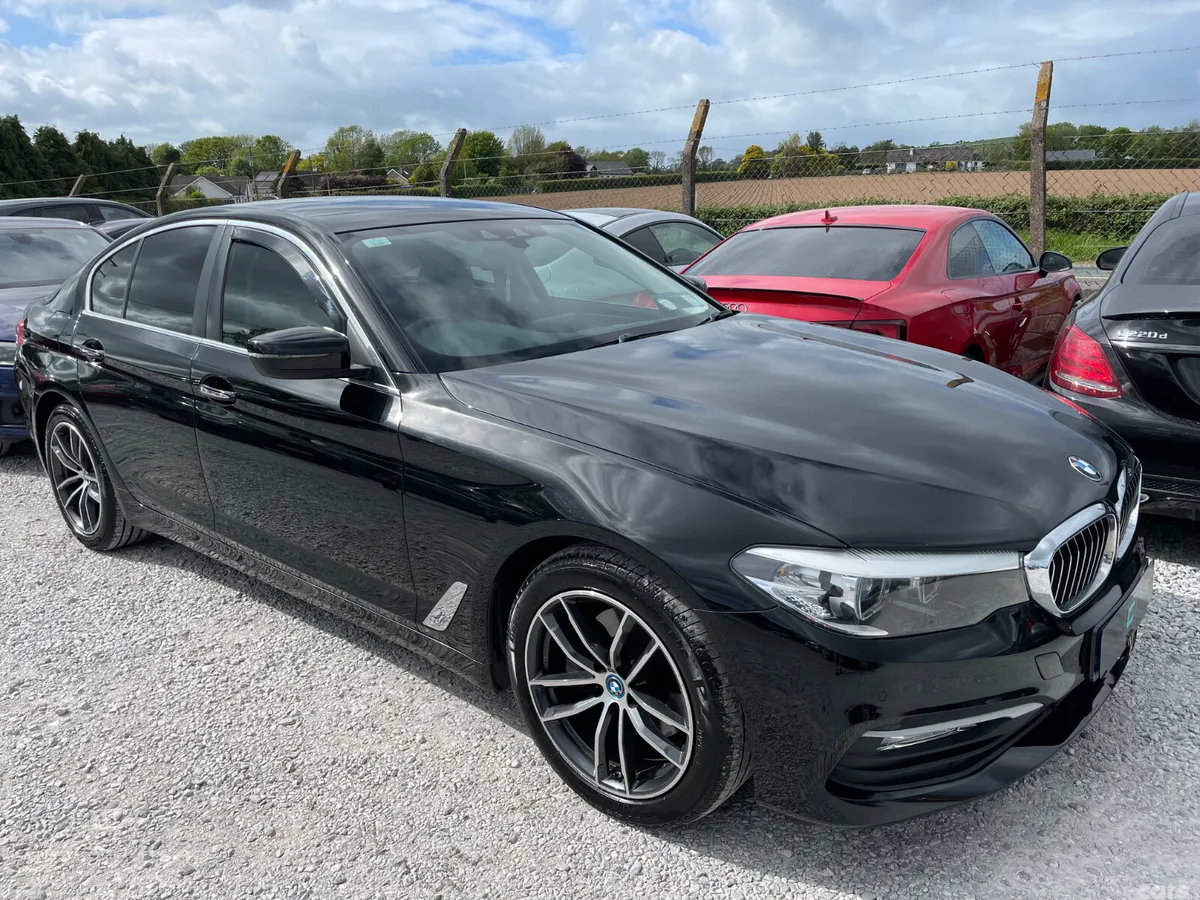 BMW 5-Series Saloon, Diesel, 2017, Black