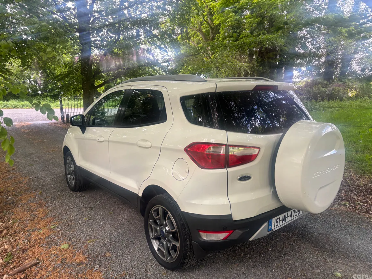 Ford EcoSport SUV, Petrol, 2015, White