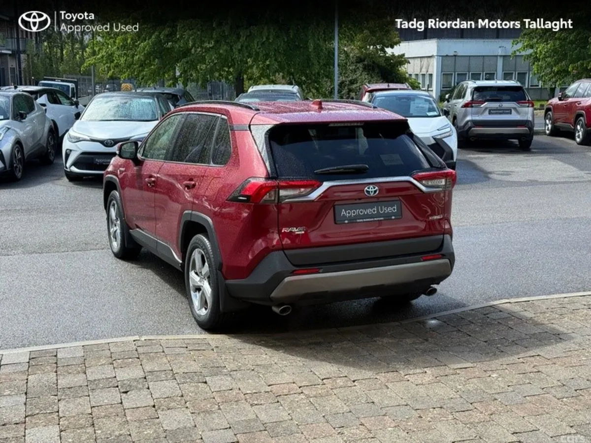 Toyota RAV4 SUV, Petrol Hybrid, 2021, Red