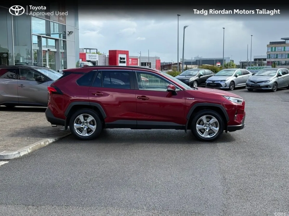 Toyota RAV4 SUV, Petrol Hybrid, 2021, Red