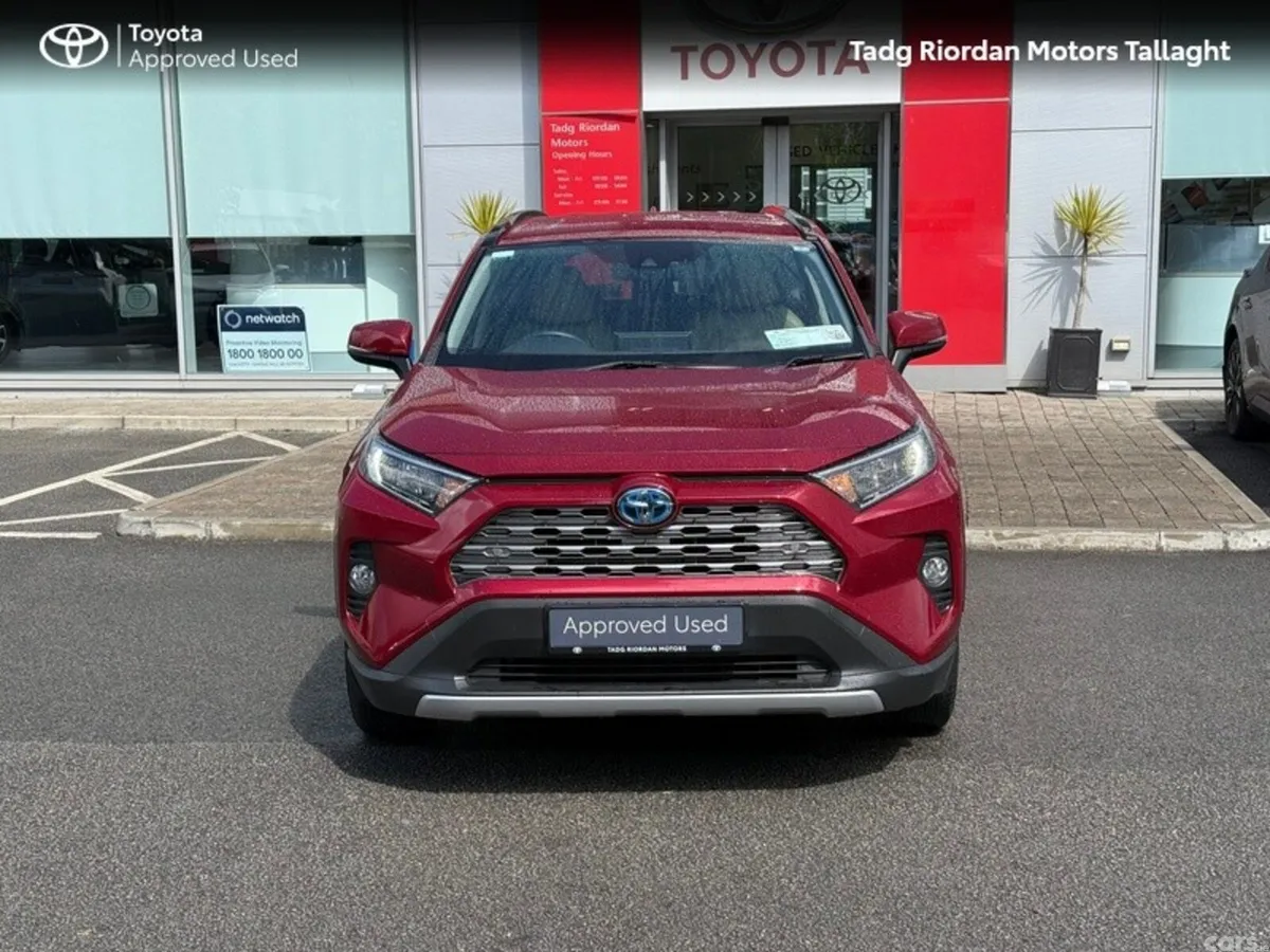 Toyota RAV4 SUV, Petrol Hybrid, 2021, Red