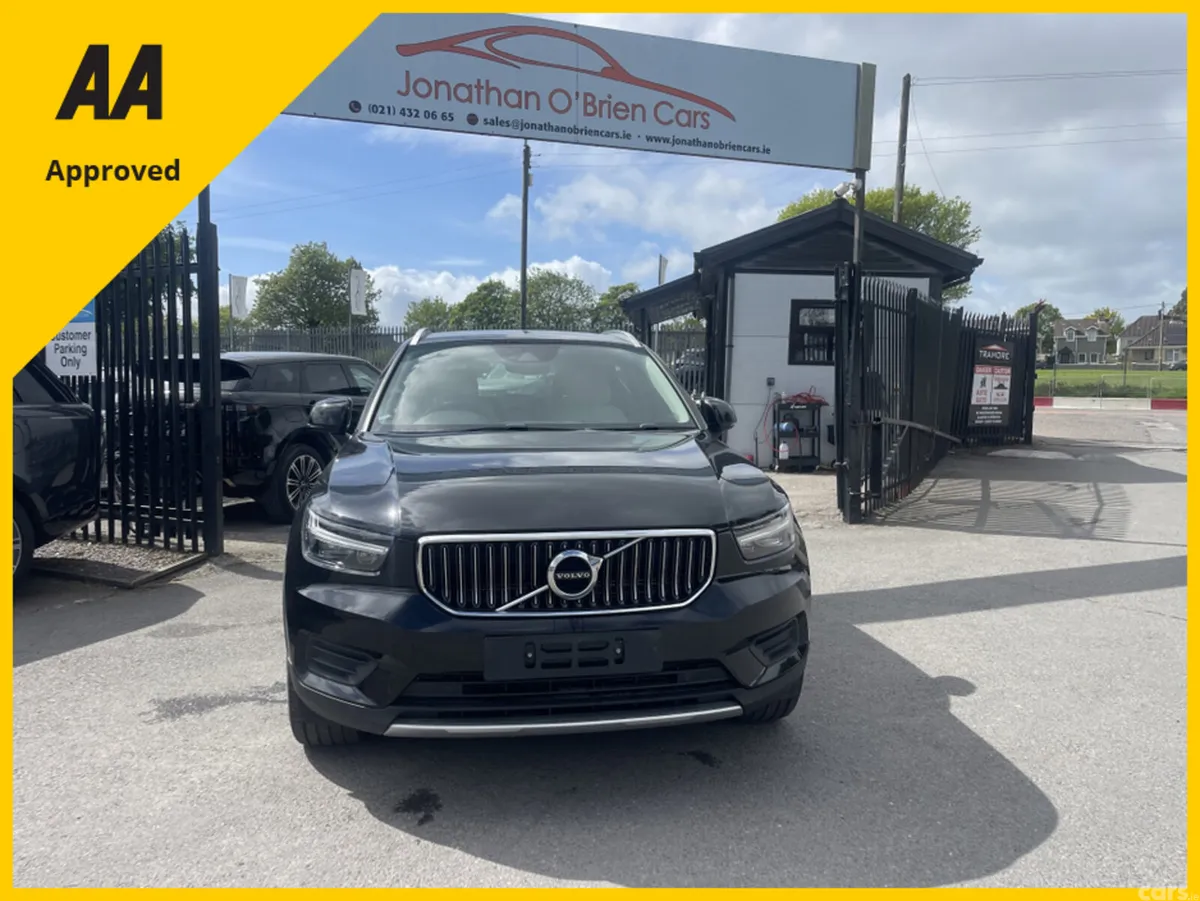 Volvo XC40 SUV, Petrol Plug-in Hybrid, 2022, Black