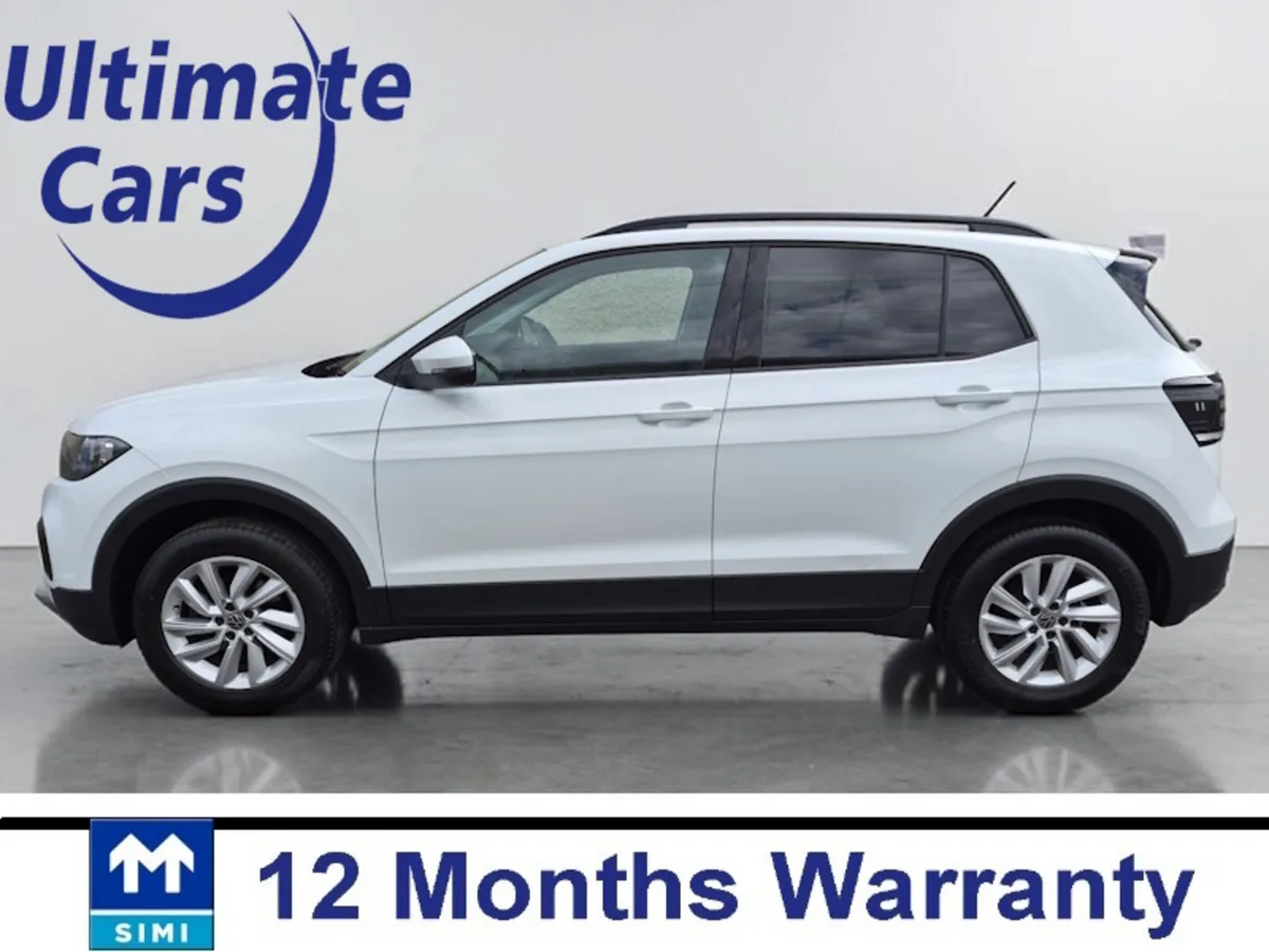 Volkswagen T-Cross Estate/Jeep, Petrol, 2023, White