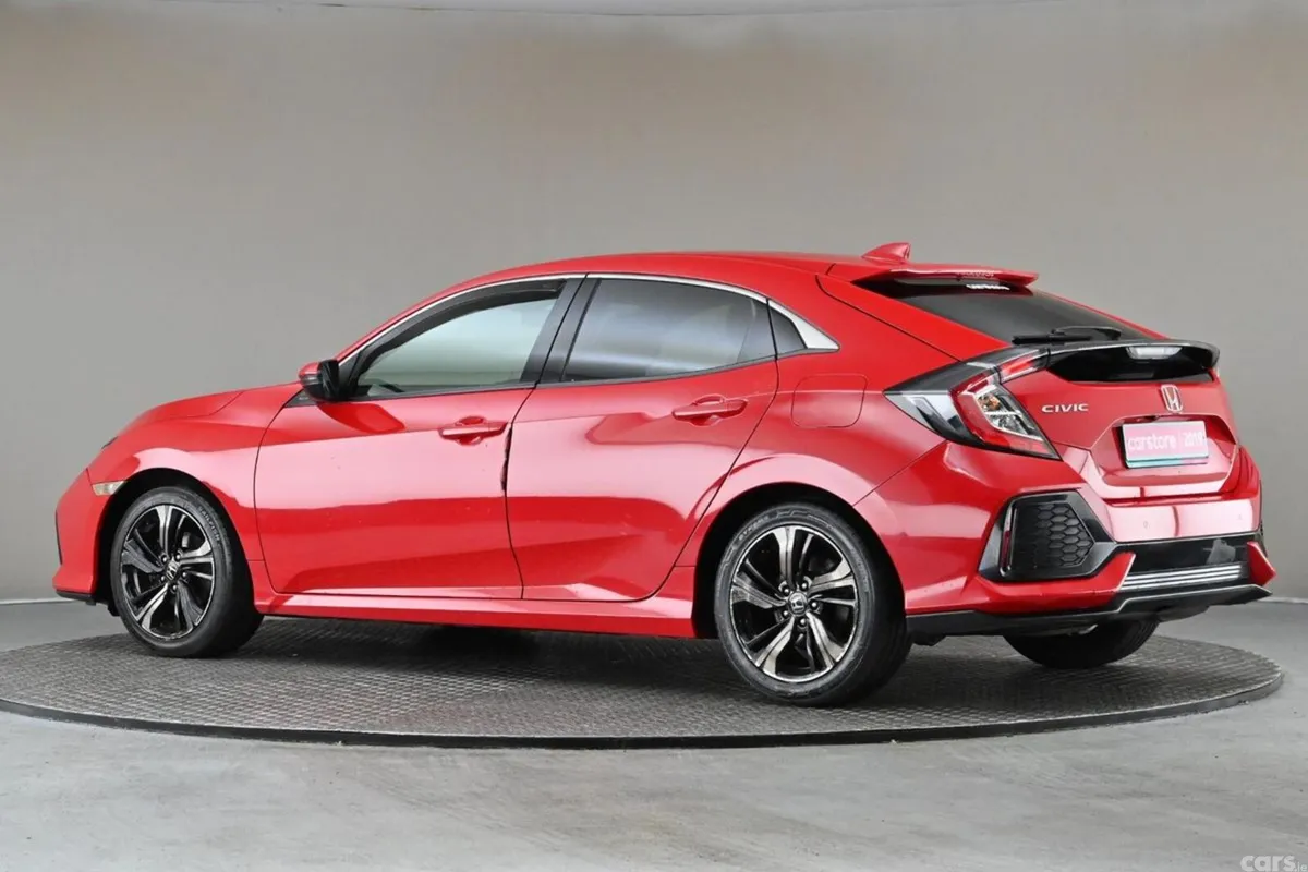 Honda Civic Hatchback, Petrol, 2019, Red