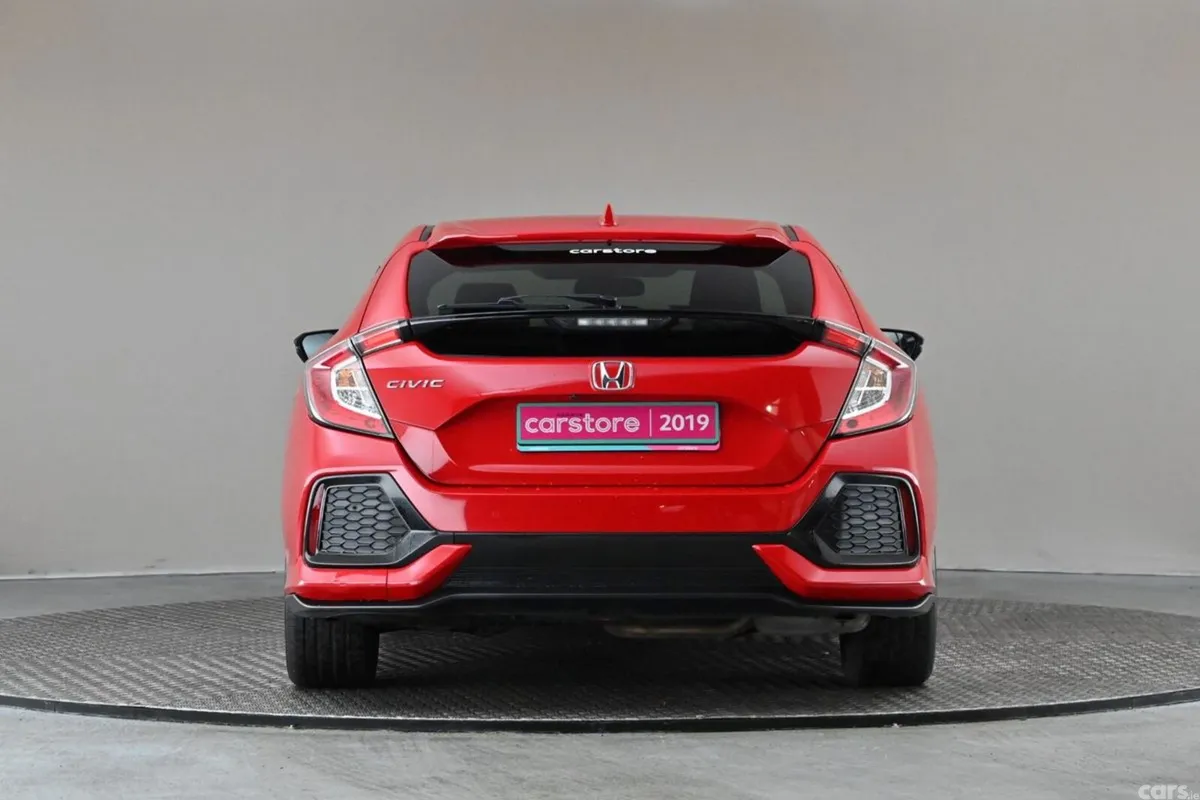 Honda Civic Hatchback, Petrol, 2019, Red