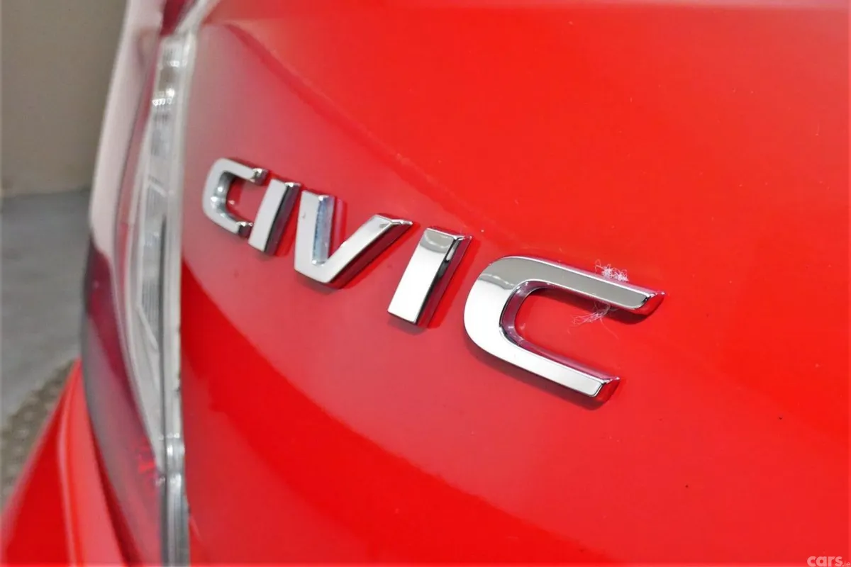 Honda Civic Hatchback, Petrol, 2019, Red