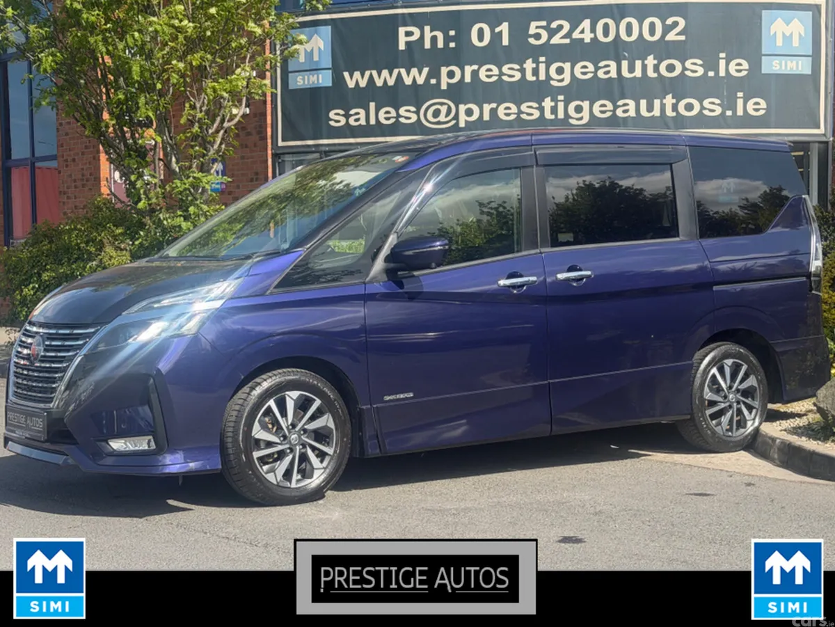 Nissan Serena MPV, Petrol Hybrid, 2019, Purple