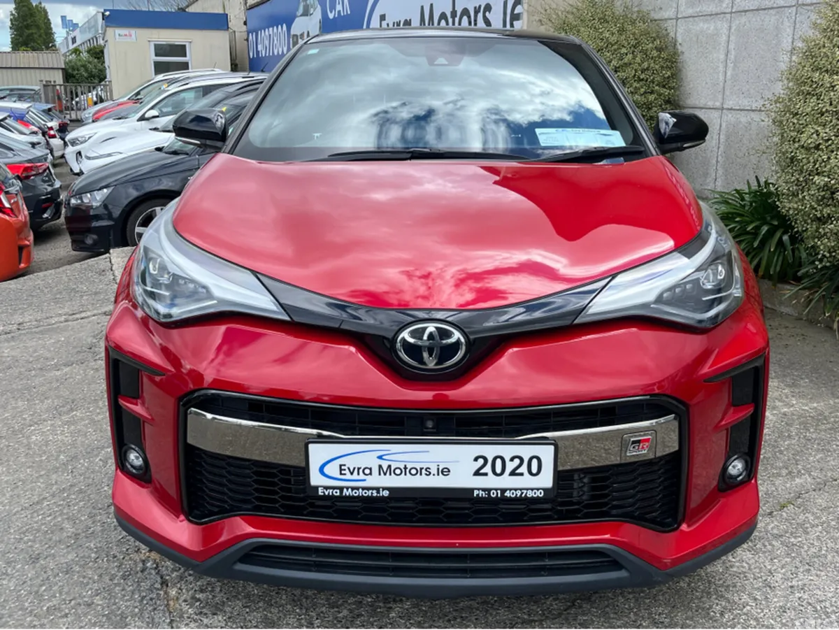 Toyota C-HR SUV, Petrol Hybrid, 2020, Red