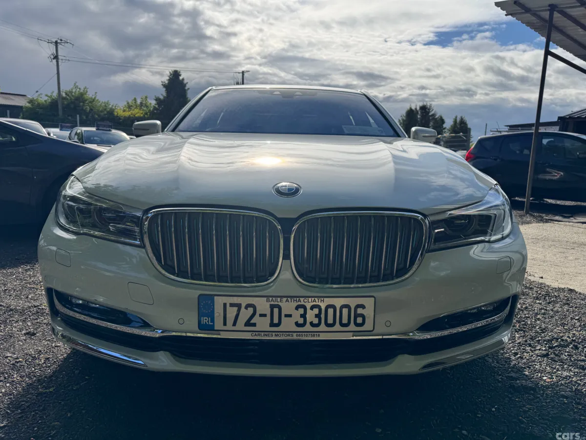 BMW 7-Series Saloon, Petrol Plug-in Hybrid, 2017, White