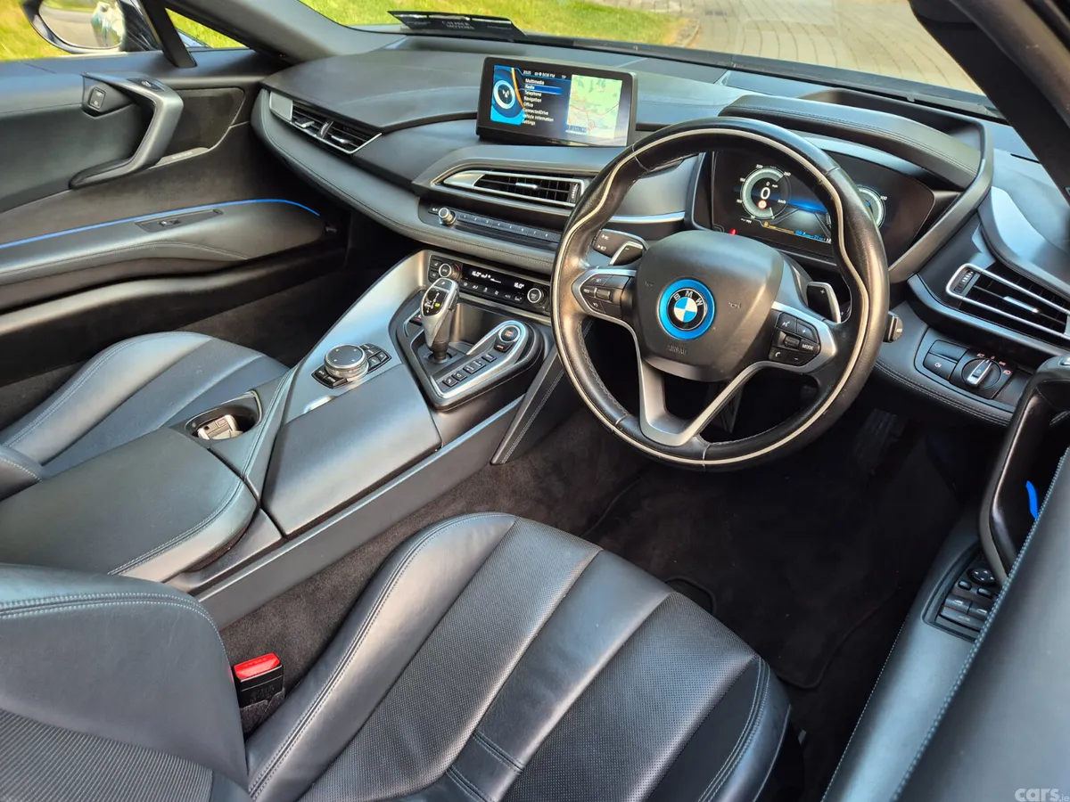 BMW i8 Coupe, Petrol Plug-in Hybrid, 2016, Grey