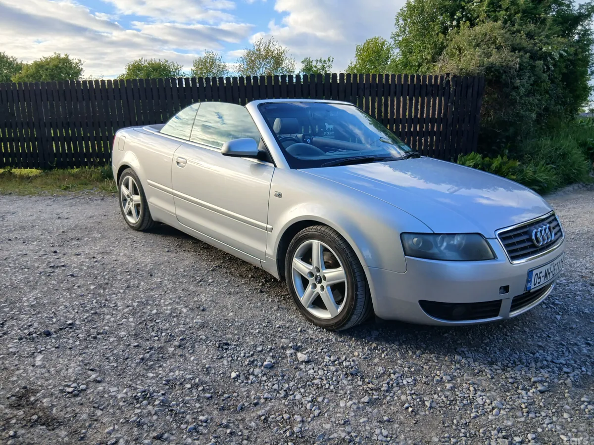Audi A4 Convertible, Petrol, 2005, Silver