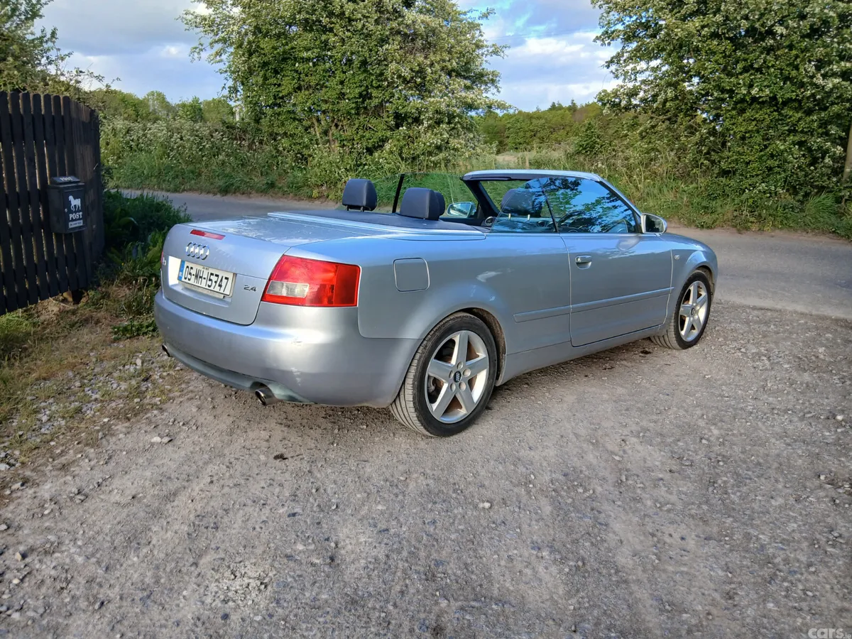 Audi A4 Convertible, Petrol, 2005, Silver