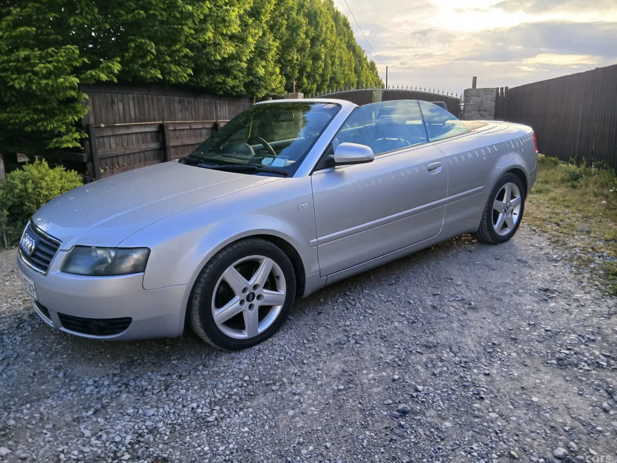 Audi A4 Convertible, Petrol, 2005, Silver
