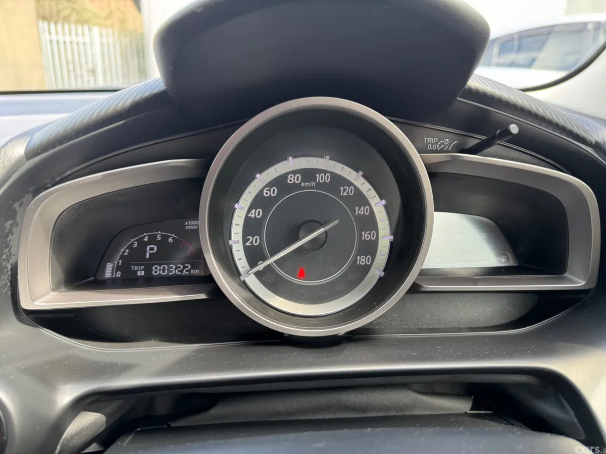 Mazda Demio Hatchback, Petrol, 2015, Red