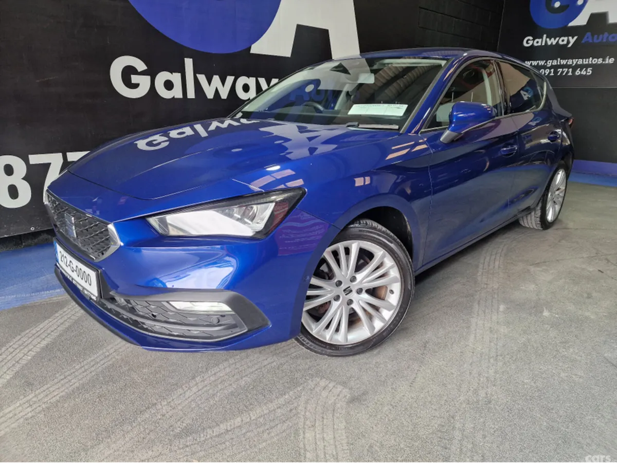 SEAT Leon Hatchback, Petrol, 2021, Blue
