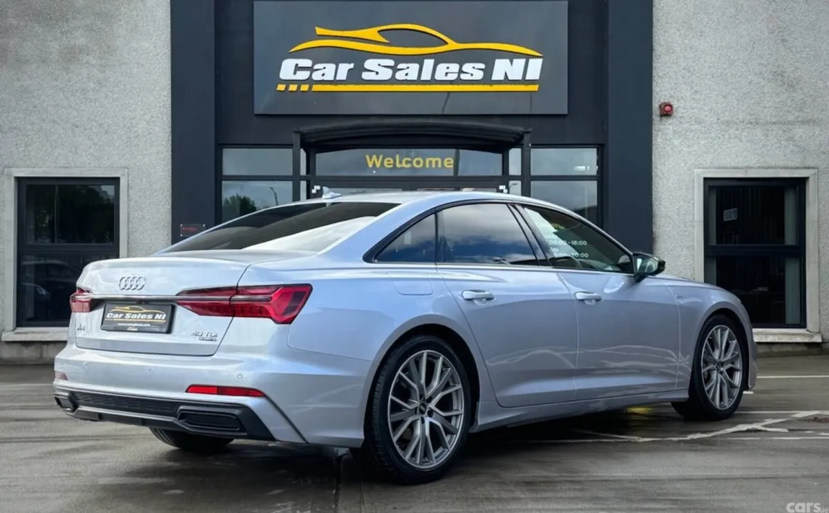 Audi A6 Saloon, Diesel Hybrid, 2022, Silver