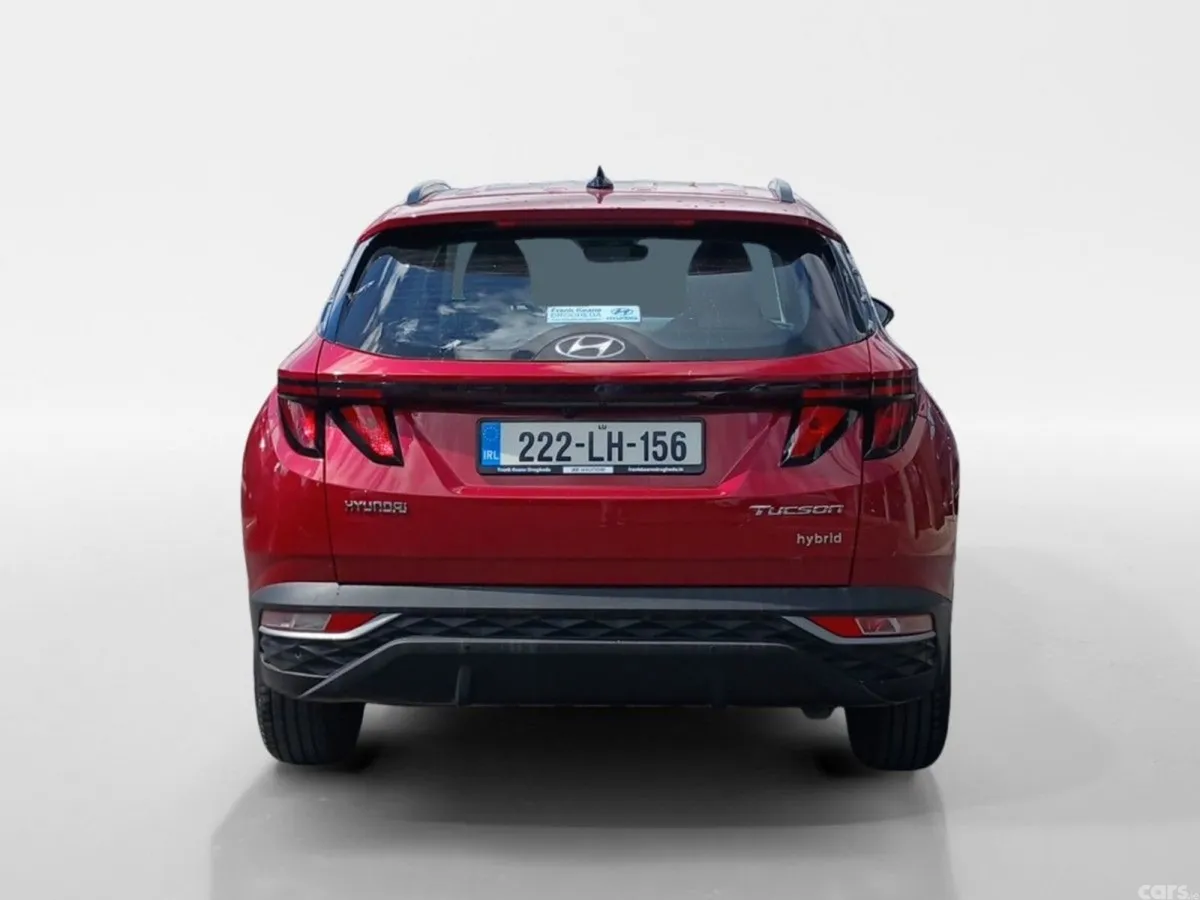 Hyundai Tucson SUV, Petrol Hybrid, 2022, Red