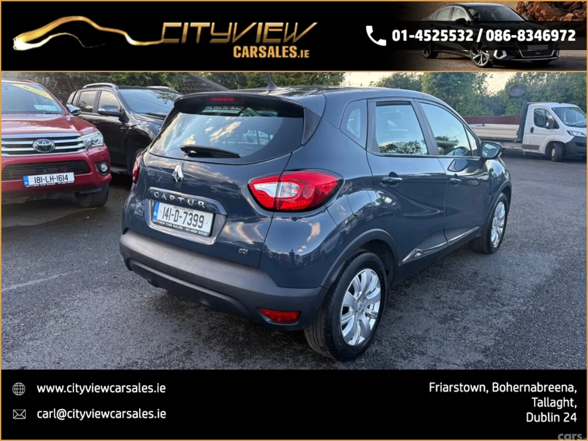 Renault Captur Hatchback, Diesel, 2014, Blue