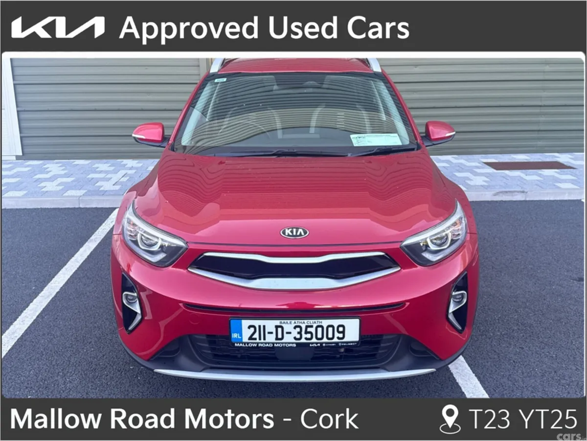 Kia Stonic Estate, Petrol Hybrid, 2021, Red