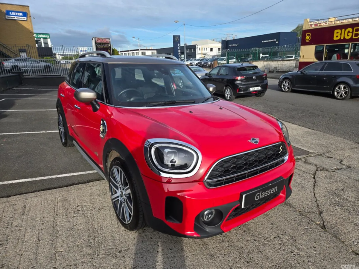 Mini Countryman Hatchback, Petrol Plug-in Hybrid, 2022, Red