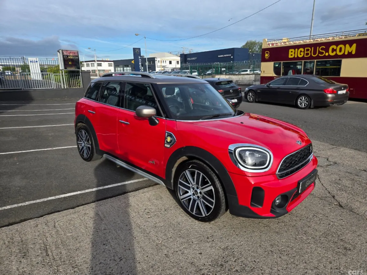 Mini Countryman Hatchback, Petrol Plug-in Hybrid, 2022, Red