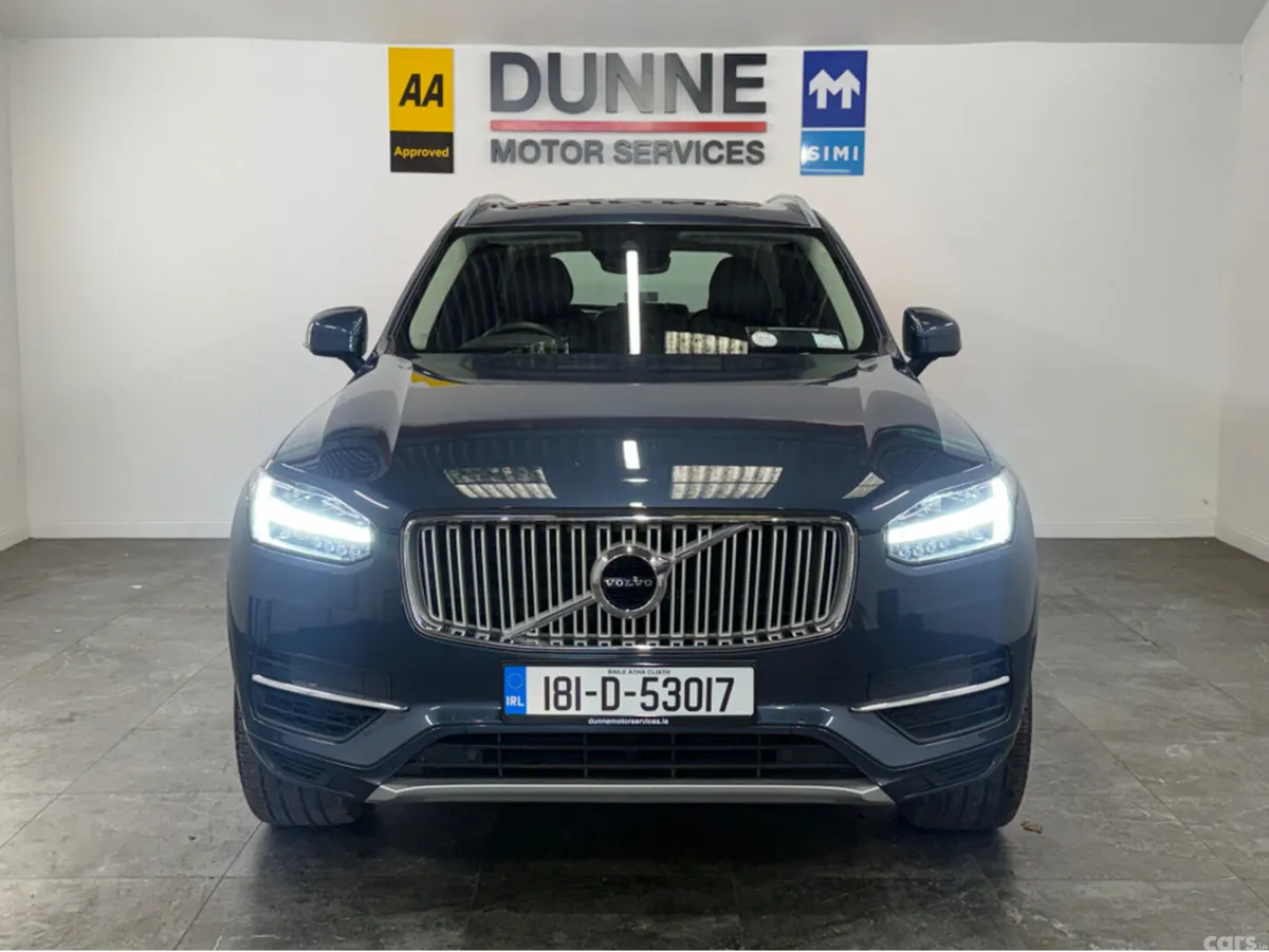 Volvo XC90 MPV, Petrol Plug-in Hybrid, 2018, Blue