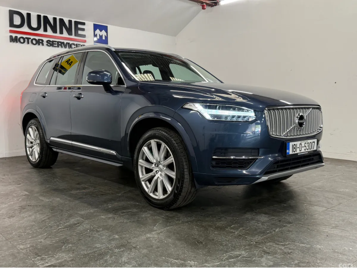 Volvo XC90 MPV, Petrol Plug-in Hybrid, 2018, Blue