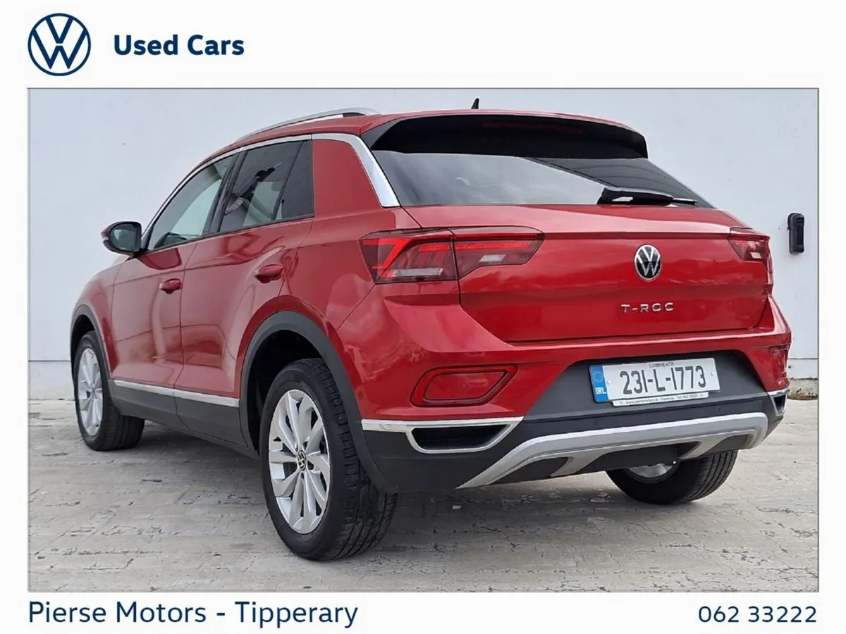 Volkswagen T-Roc SUV, Petrol, 2023, Red