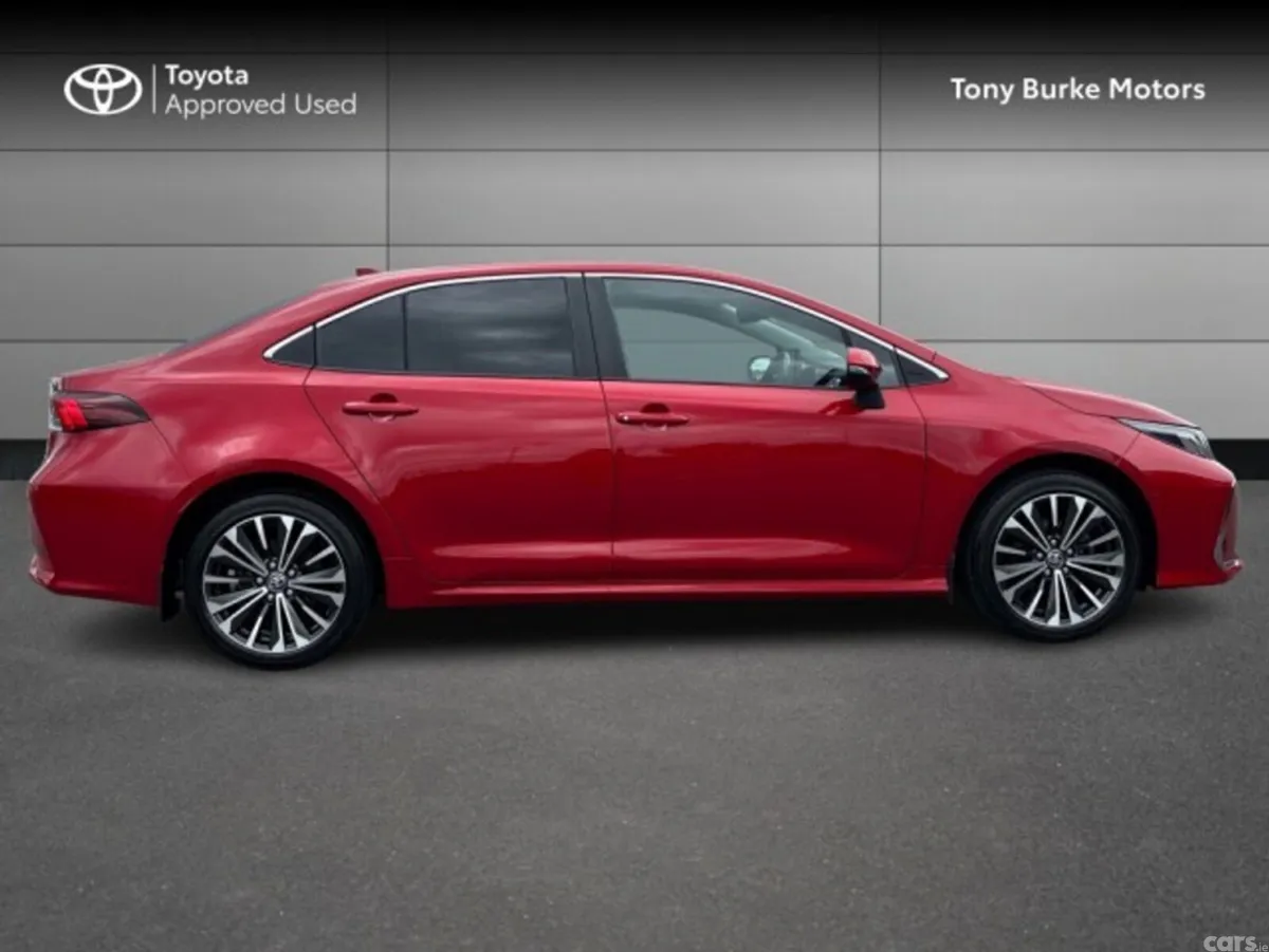 Toyota Corolla Saloon, Petrol Hybrid, 2024, Red