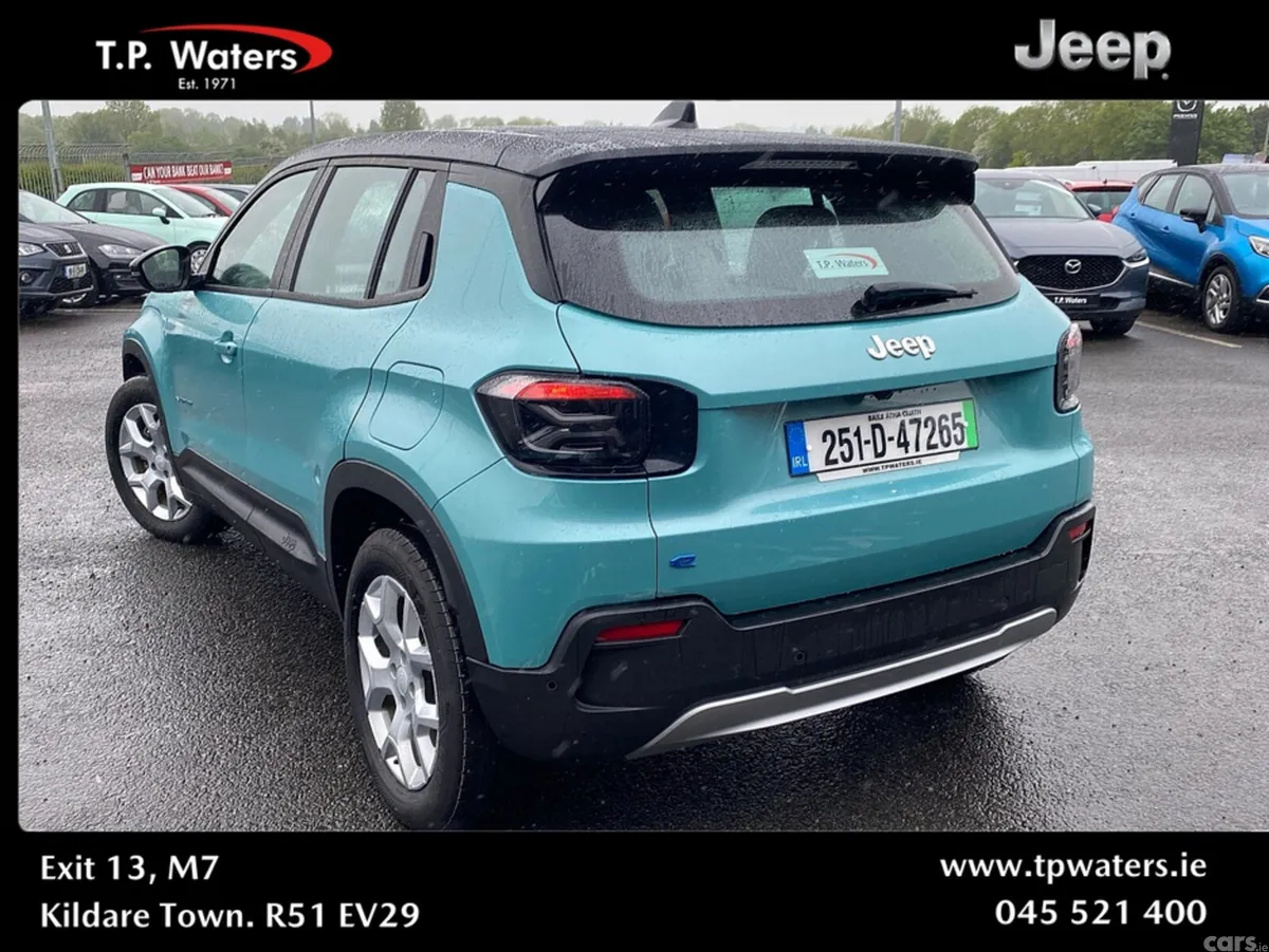 Jeep Avenger SUV, Electric, 2025, Blue