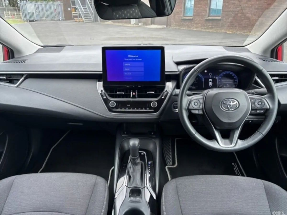 Toyota Corolla Saloon, Petrol Hybrid, 2024, Red