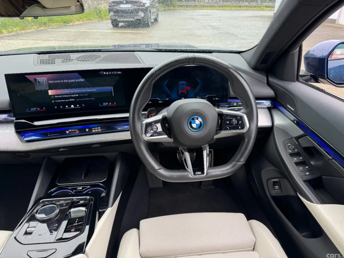 BMW i5 Saloon, Electric, 2024, Blue
