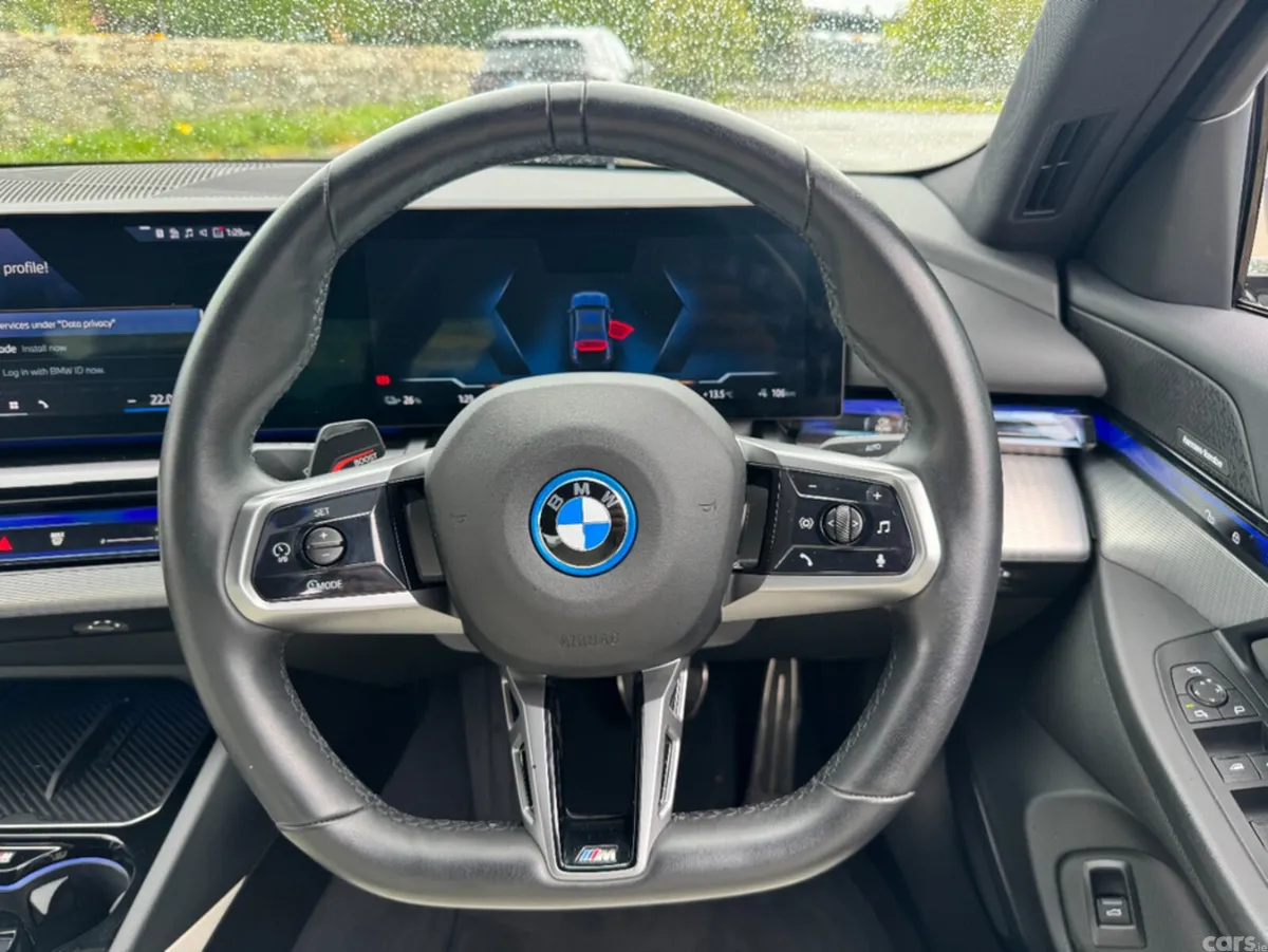 BMW i5 Saloon, Electric, 2024, Blue