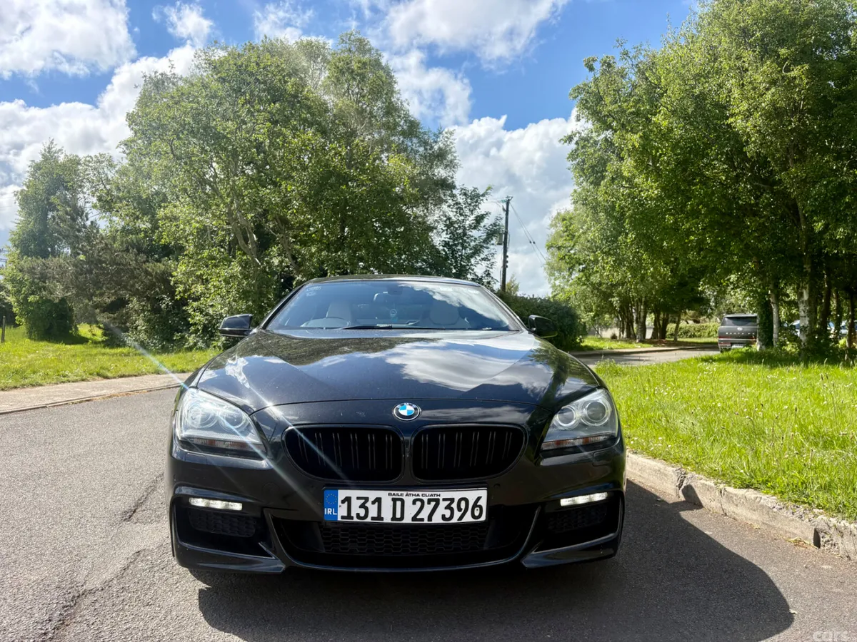 BMW 6-Series Saloon, Diesel, 2013, Black