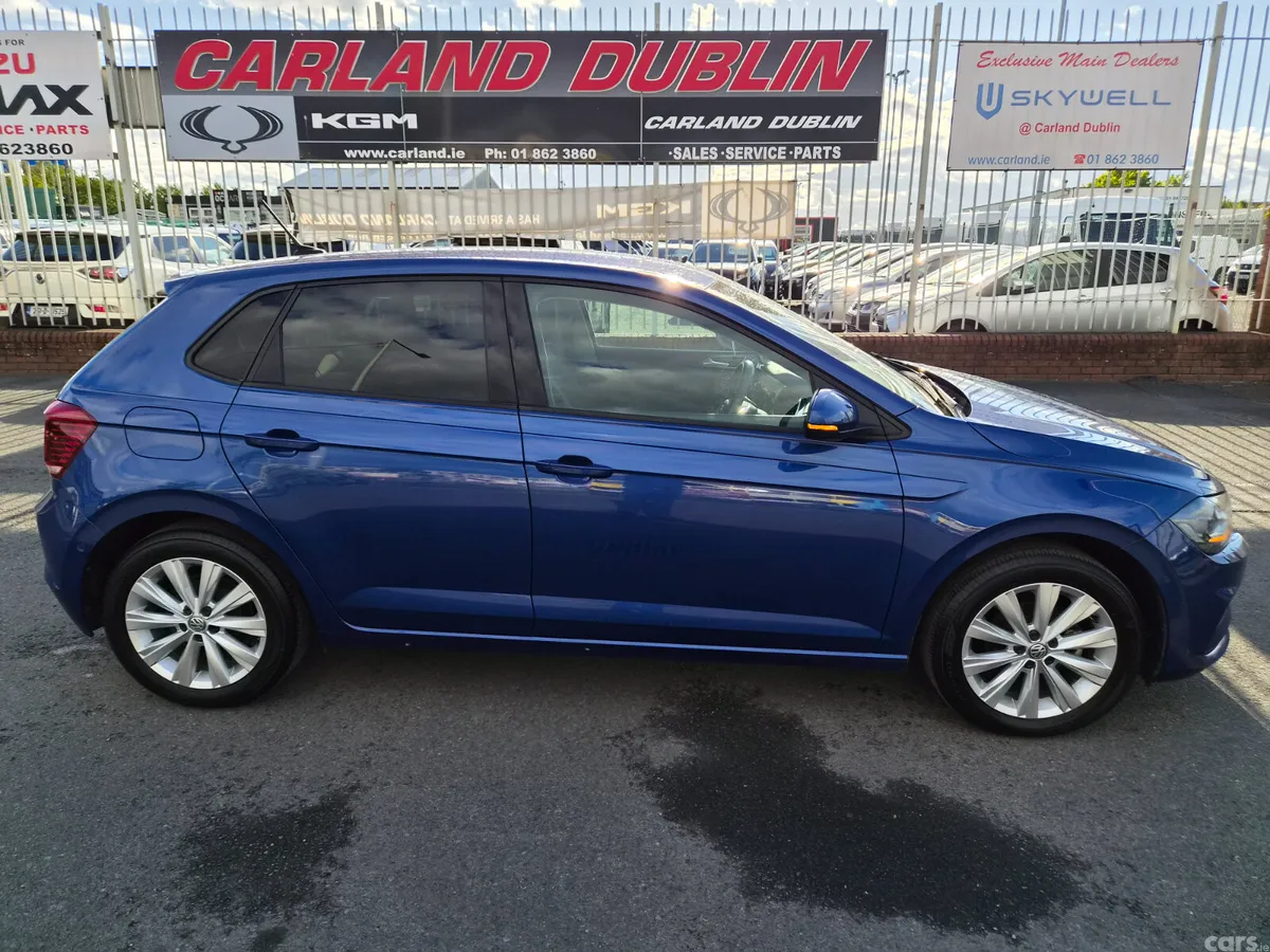 Volkswagen Polo Hatchback, Petrol, 2019, Blue