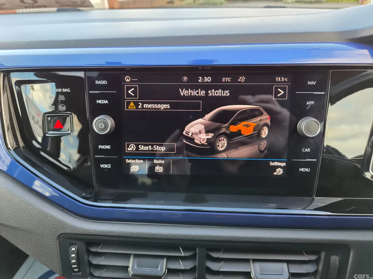 Volkswagen Polo Hatchback, Petrol, 2019, Blue