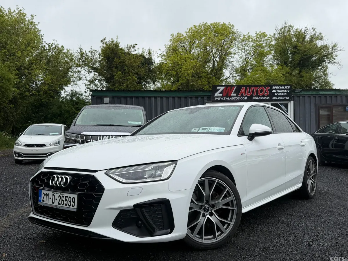 Audi A4 Saloon, Diesel, 2021, White