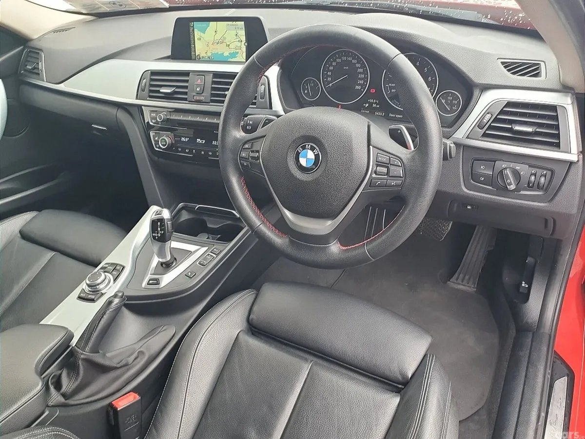 BMW 3-Series Saloon, Petrol Plug-in Hybrid, 2017, Red