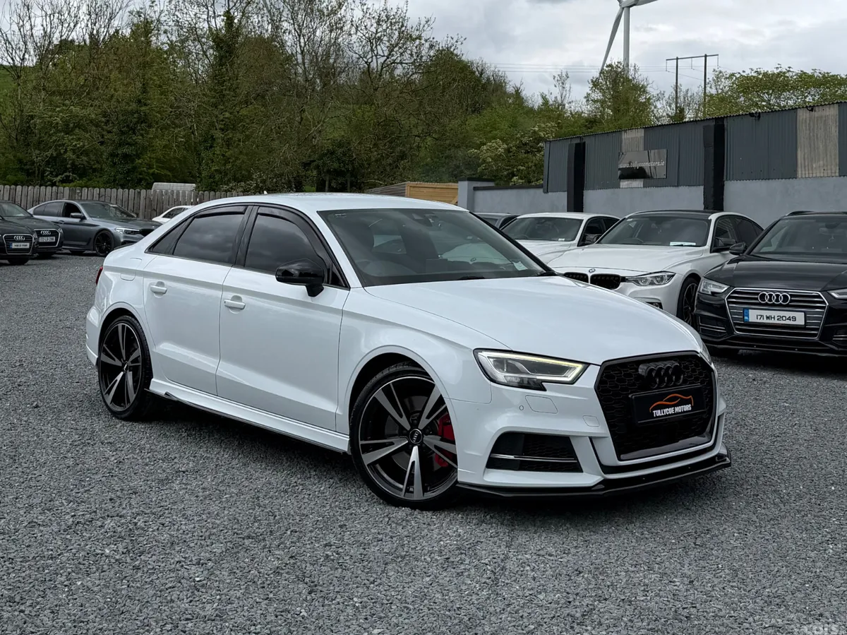 Audi S3 Saloon, Petrol, 2018, White