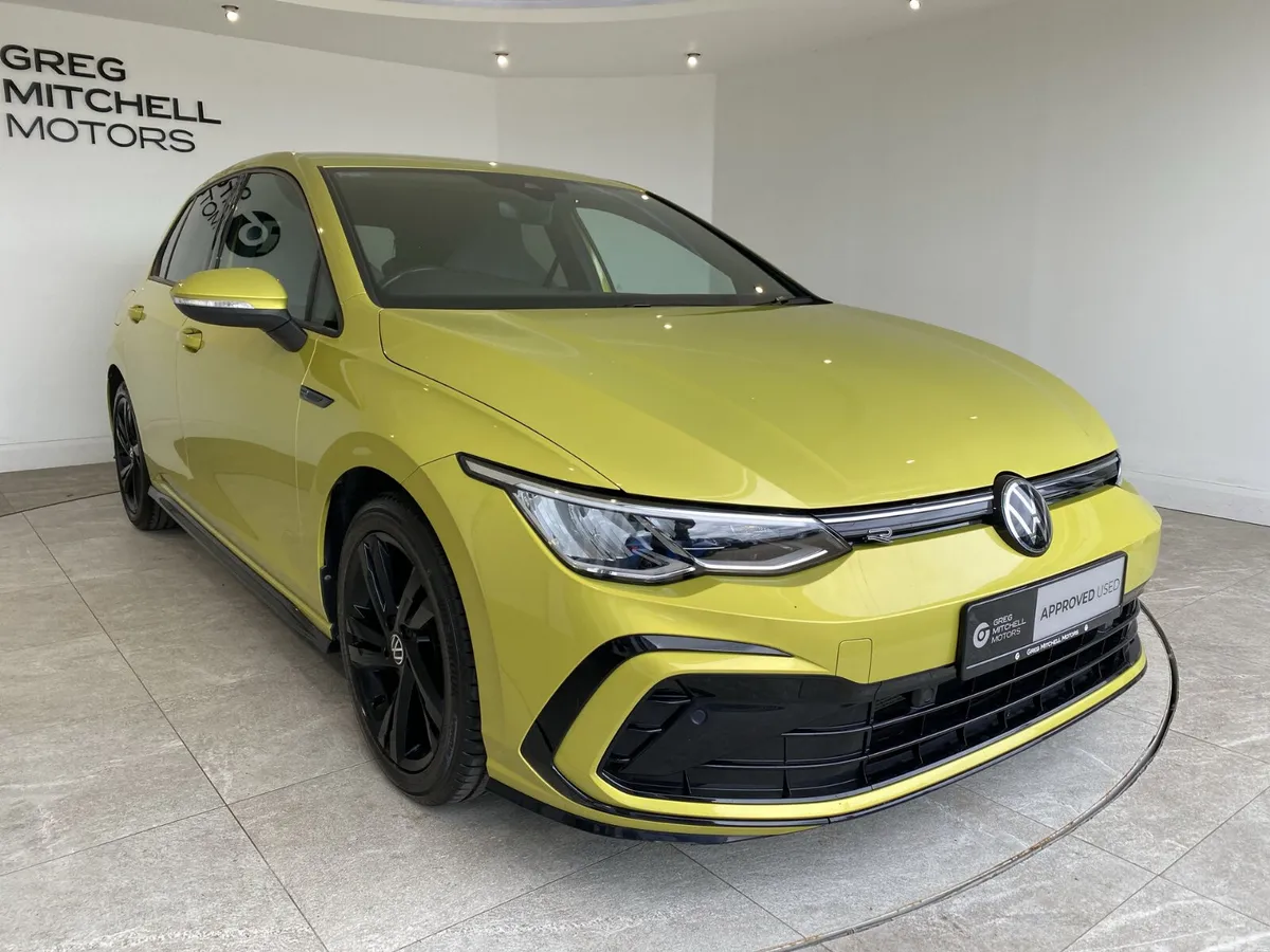 Volkswagen Golf Hatchback, Petrol Hybrid, 2021, Yellow