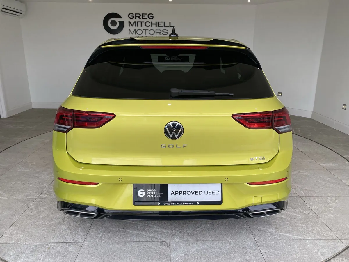 Volkswagen Golf Hatchback, Petrol Hybrid, 2021, Yellow