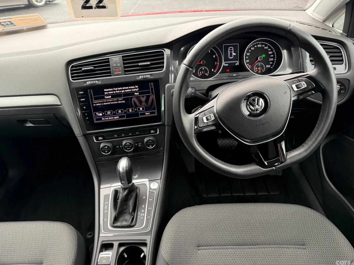 Volkswagen Golf Hatchback, Petrol, 2018, Red