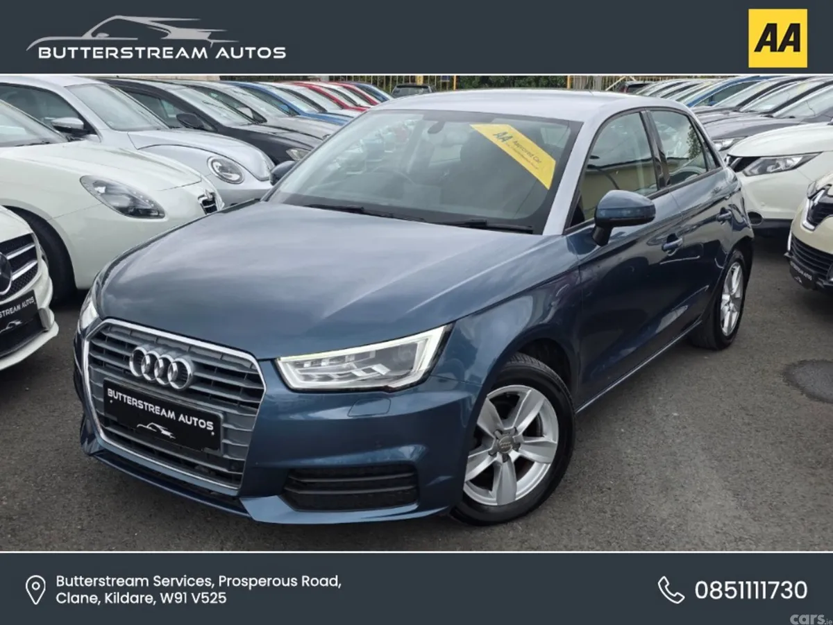 Audi A1 Hatchback, Petrol, 2017, Blue