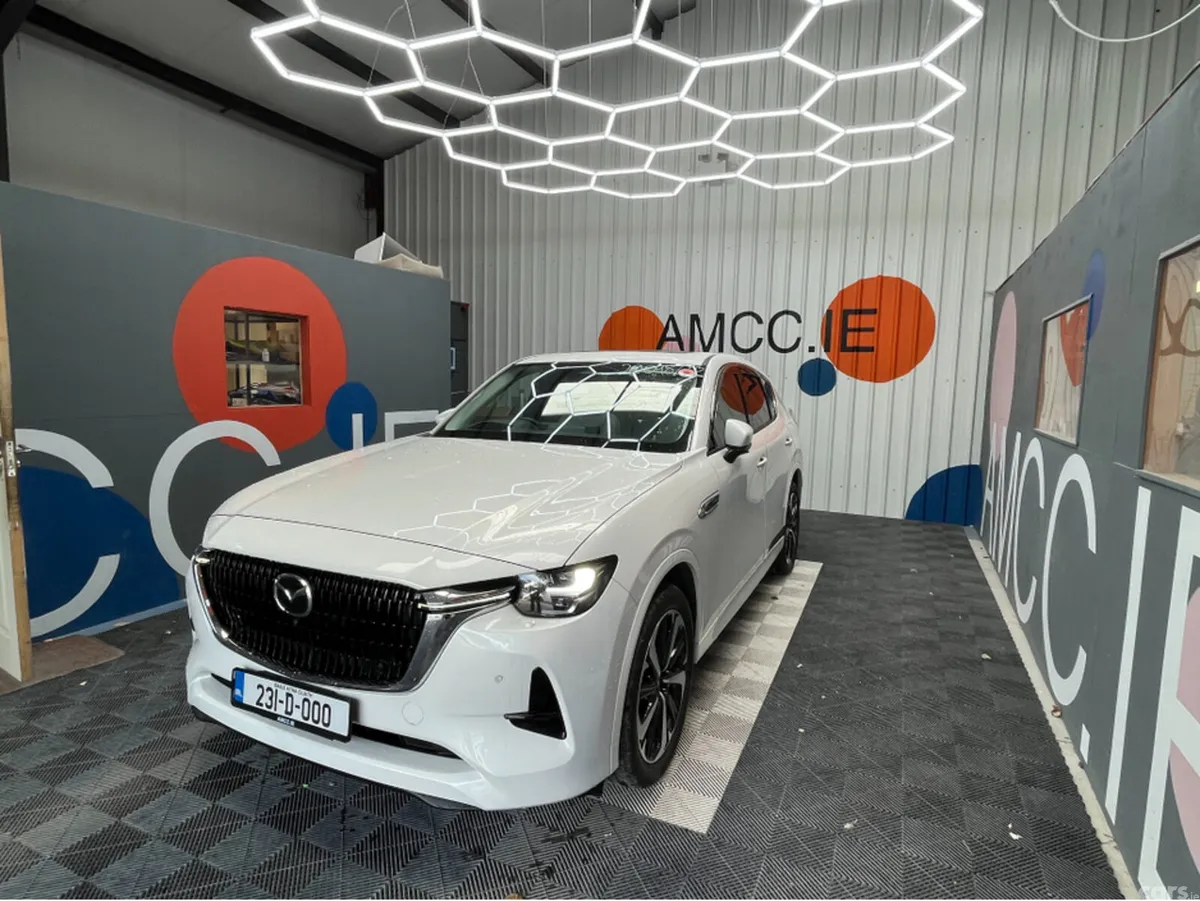 Mazda CX-60 SUV, Petrol Plug-in Hybrid, 2023, White