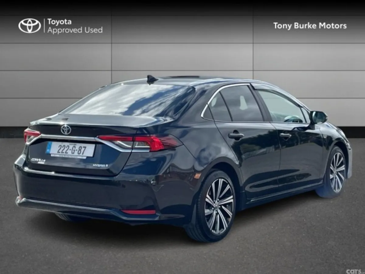 Toyota Corolla Saloon, Petrol Hybrid, 2022, Black
