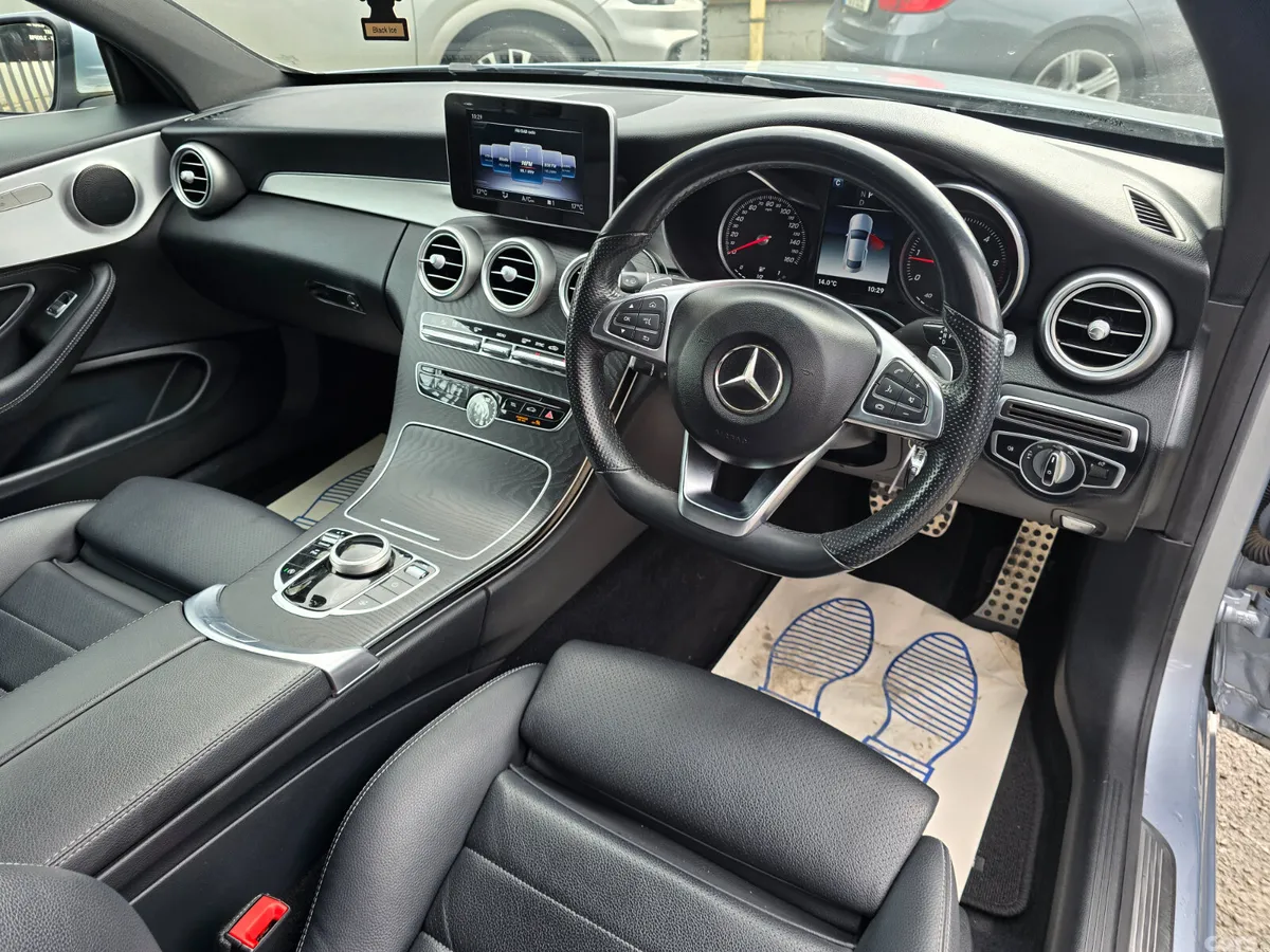 Mercedes-Benz C-Class Coupe, Diesel, 2018, Silver