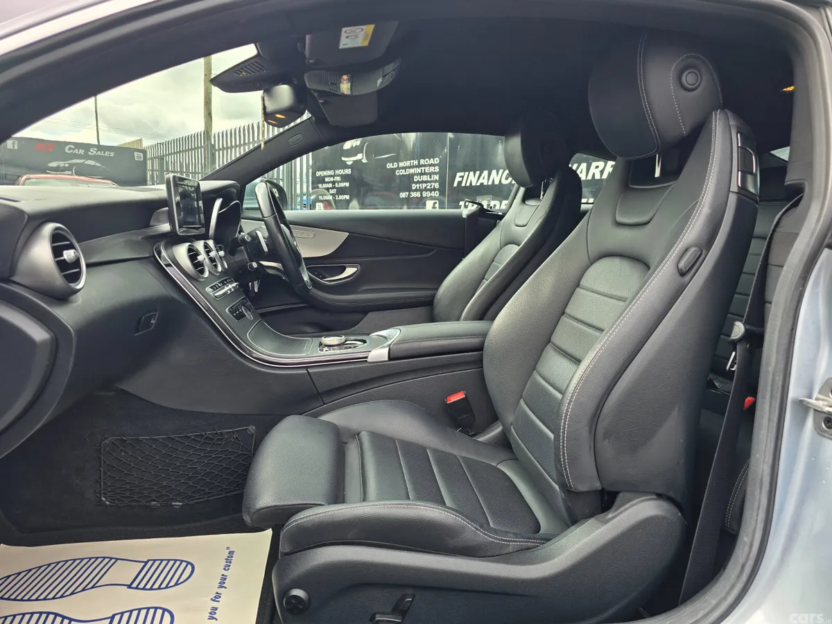 Mercedes-Benz C-Class Coupe, Diesel, 2018, Silver