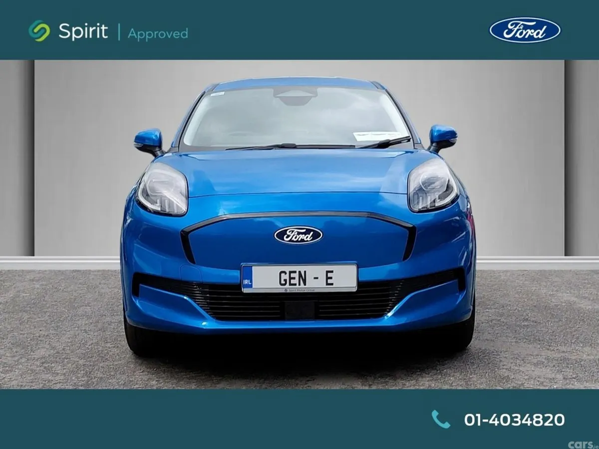 Ford Puma SUV, Electric, 2026, 