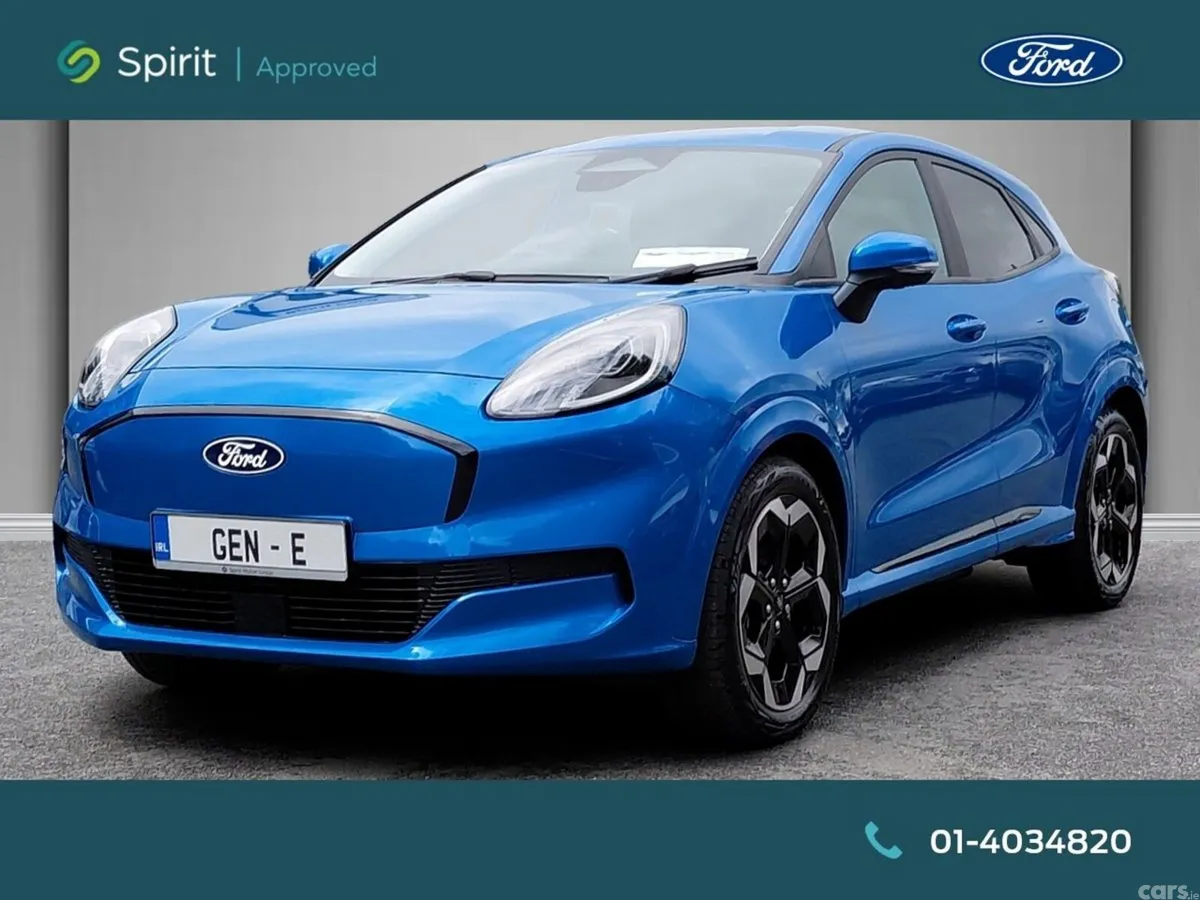Ford Puma SUV, Electric, 2026, 