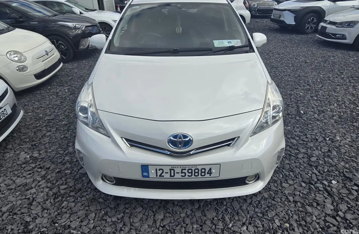 Toyota Prius Estate, Petrol Hybrid, 2012, White